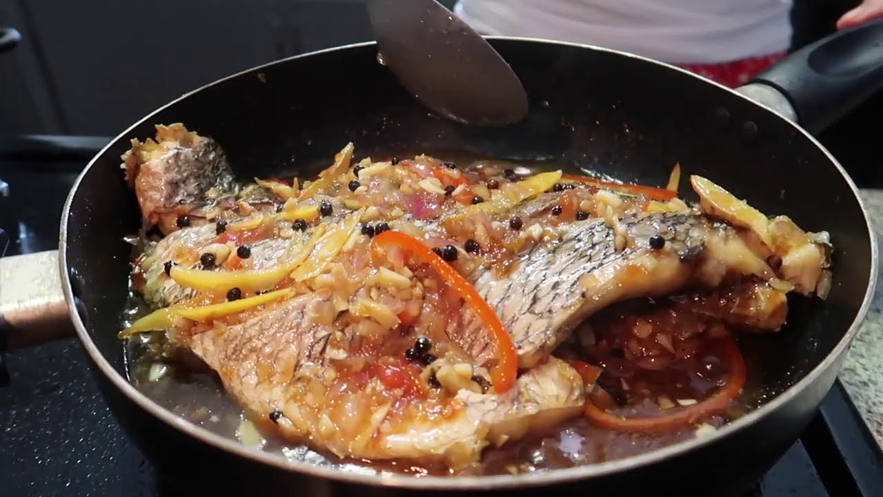 ZO COOKING ESCABECHE OR SWEET & SOUR  FISH 🐠 🌻💕