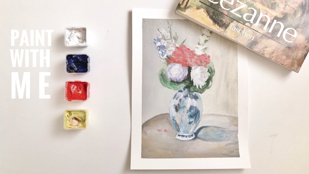 🍊 recreating a painting from Cézanne