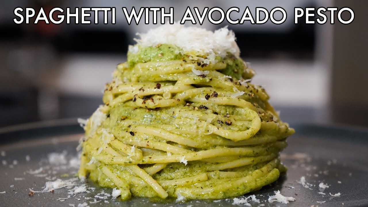 Avocado Pesto Pasta
