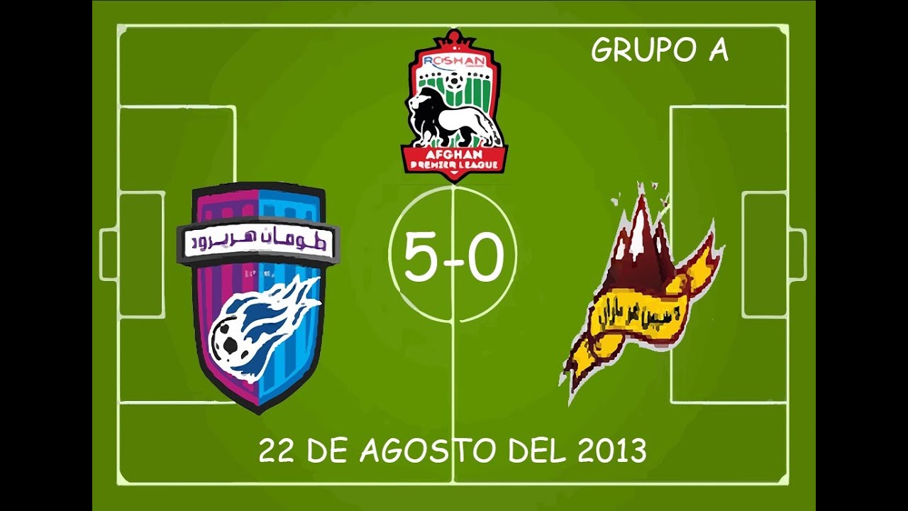 Liga Premier de Afganist&aacute;n 2013   Toofaan Harirod 5 : 0 De Spin Ghar Bazan