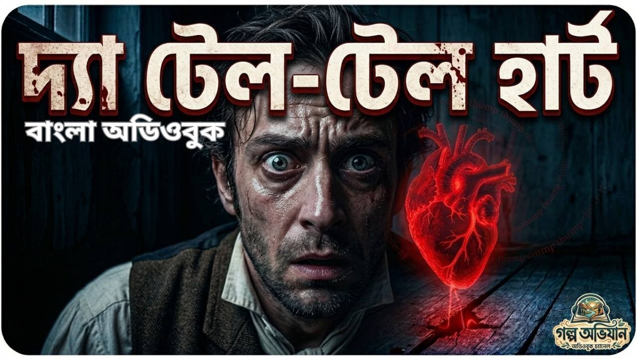The Tell Tale Heart in Bengali | Edgar Allan Poe | Psychological Thriller | Golpo Obhijaan