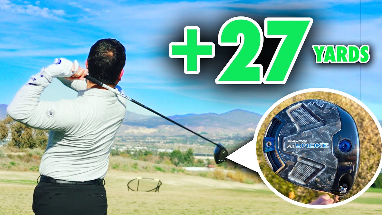 Plus 27 Yards! // 2024 Callaway Ai Smoke Added Crazy Distance!