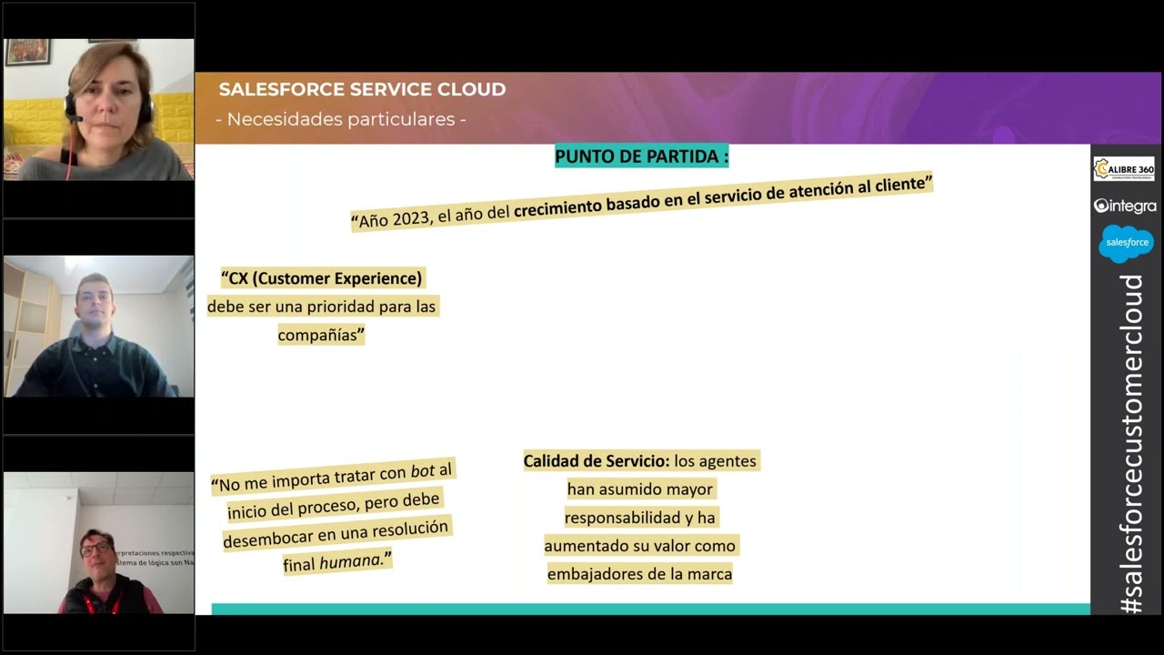Salesforce Service Cloud: soluciones inteligentes para la atención al cliente | WEBINAR
