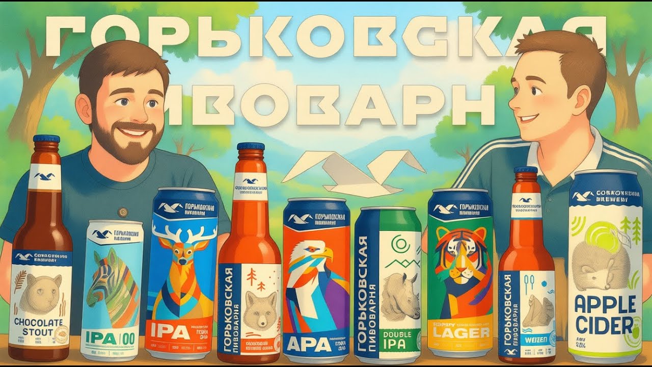 Пивной подкаст#:21 Горьковская пивоварня — всё попробовали, выносим вердикт