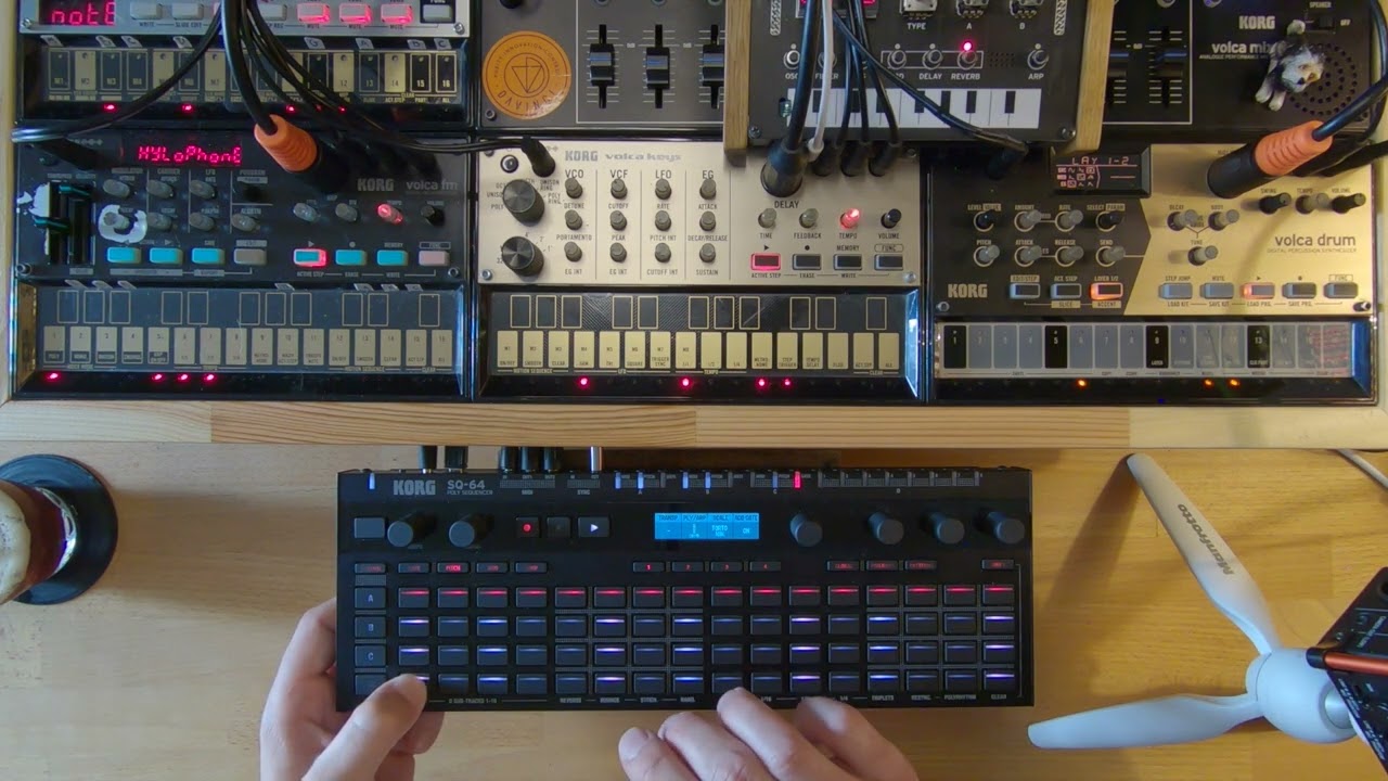 Учебное пособие по Korg Volca и SQ-64