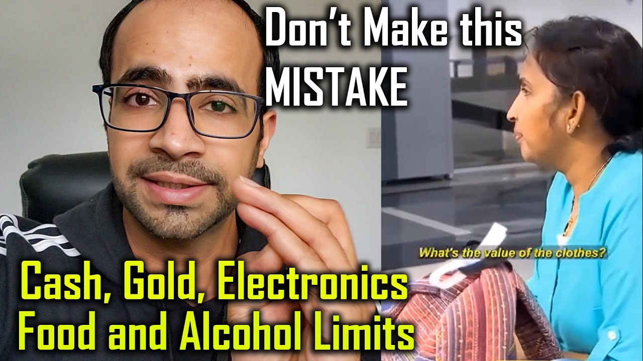 India से कितना Cash, Gold, Electronics, Food और Alcohol America ला सकते हैँ?