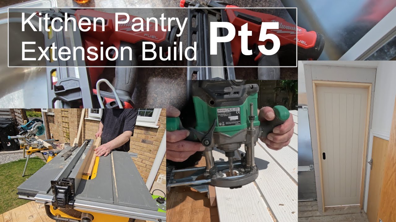 Kitchen Pantry Extension Build Pt5