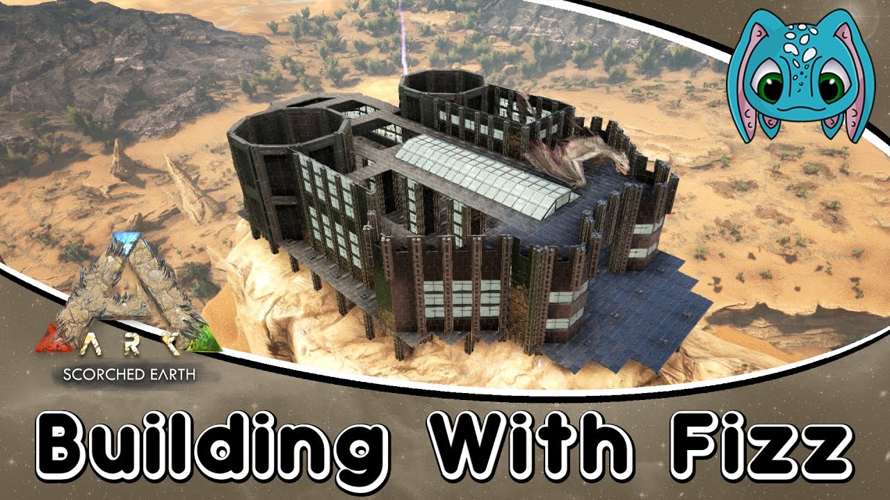 ARK: Scorched Earth Building w/ Fizz :: Metal Castle Observatory part 1
