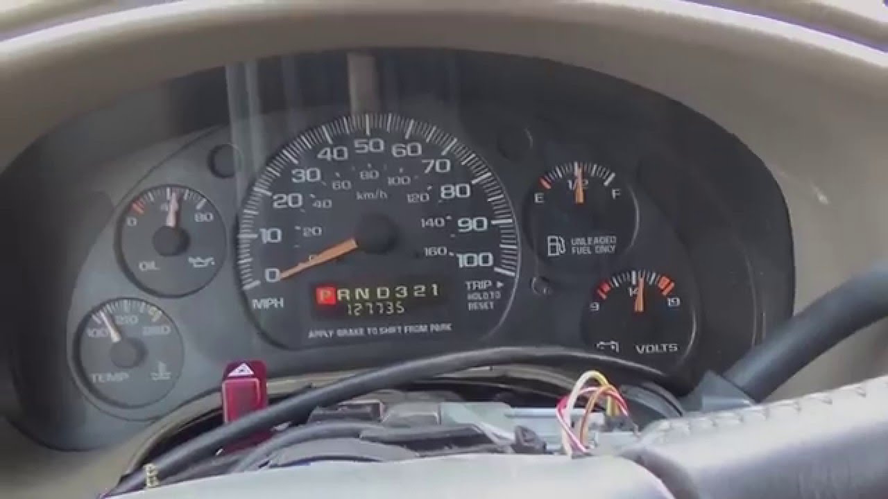 Не заводится P1626: GM 4.3 Chevy Astro