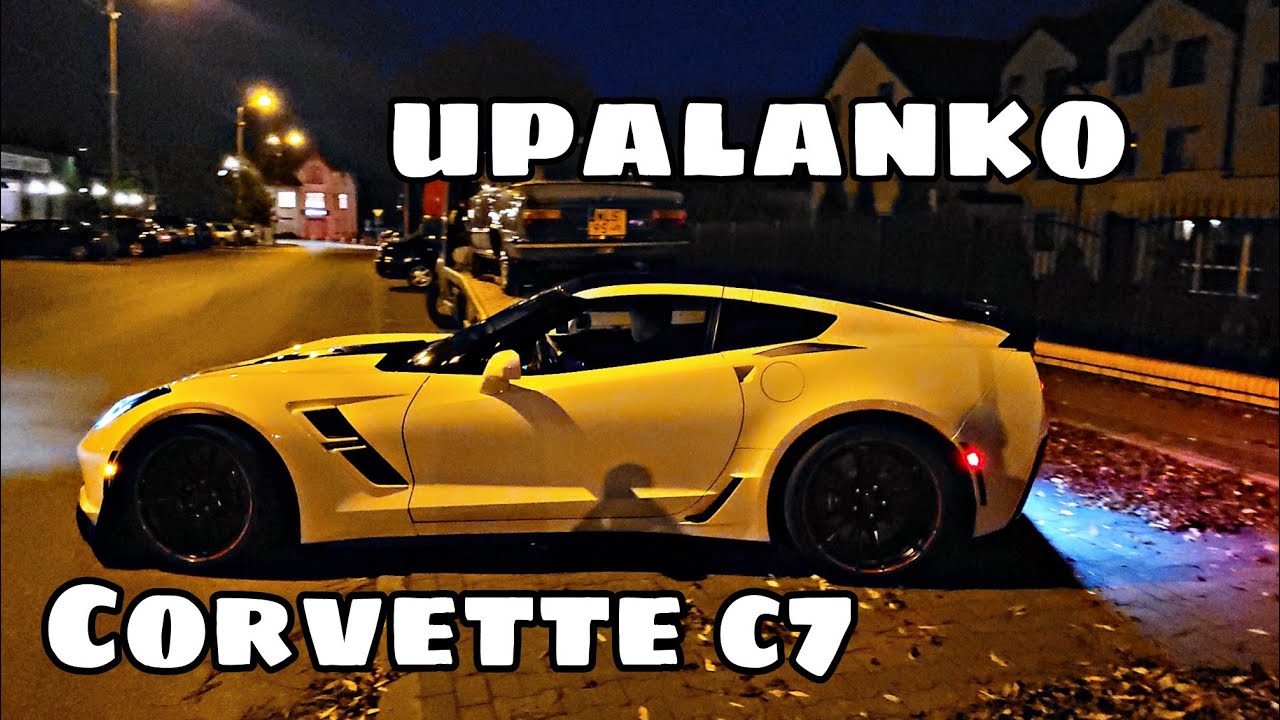 Drze ryja i zamiata dupą -  Chevrolet Corvette C7