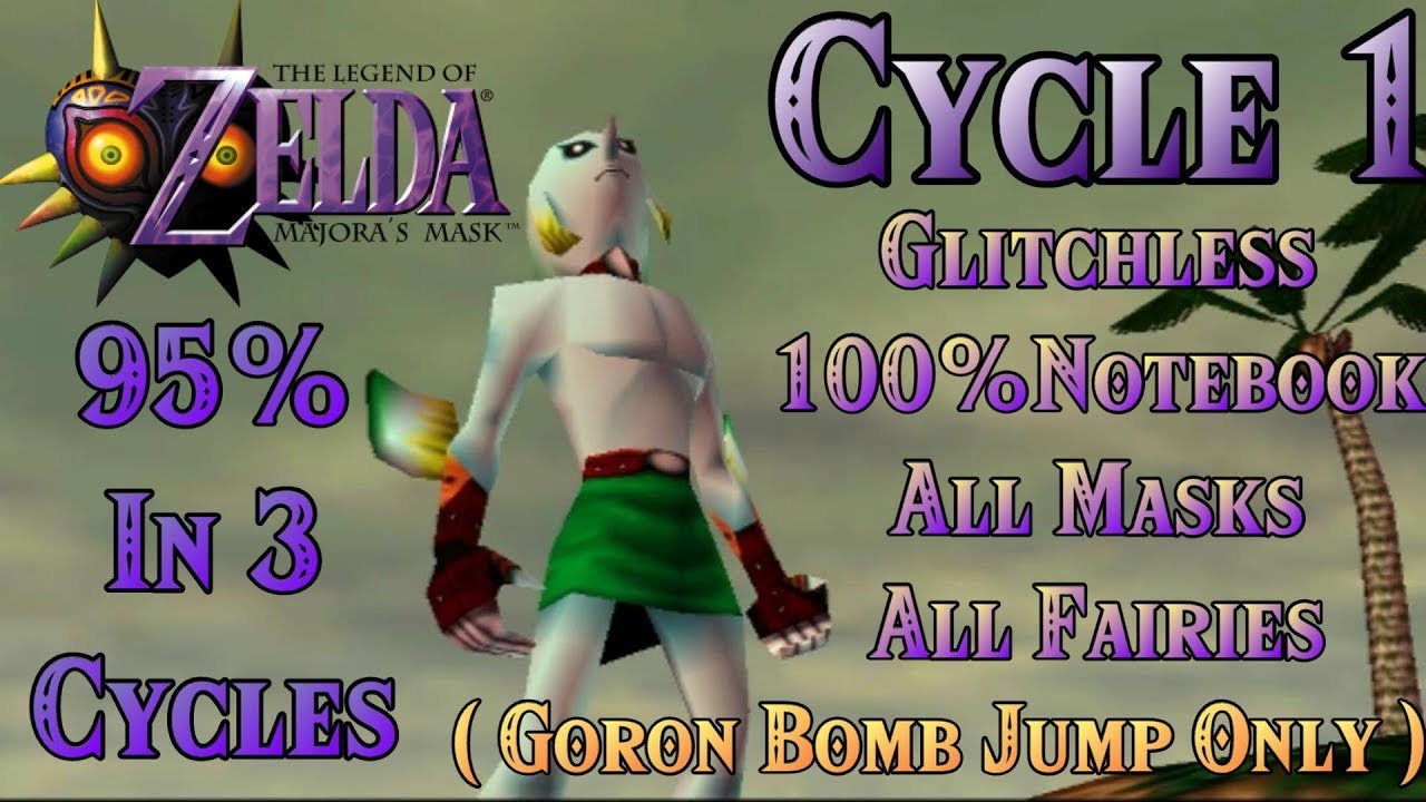 Zelda: Majora's Mask | Glitchless 3 Cycles | Cycle 1