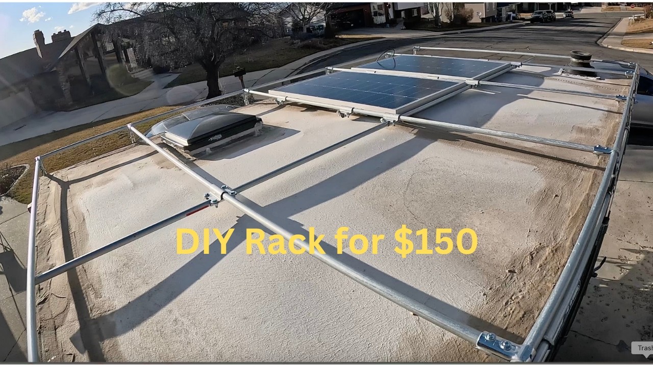 EP87:  I built this rack for under $150 for my Cargo Trailer.