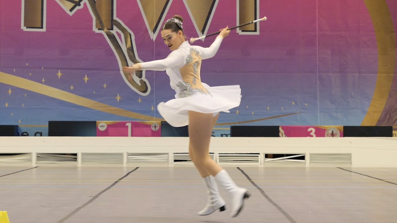 Majorettes *ARLECHINO TSE* - solo BATON seniors - XX European Majorette Championship - Monza 2025