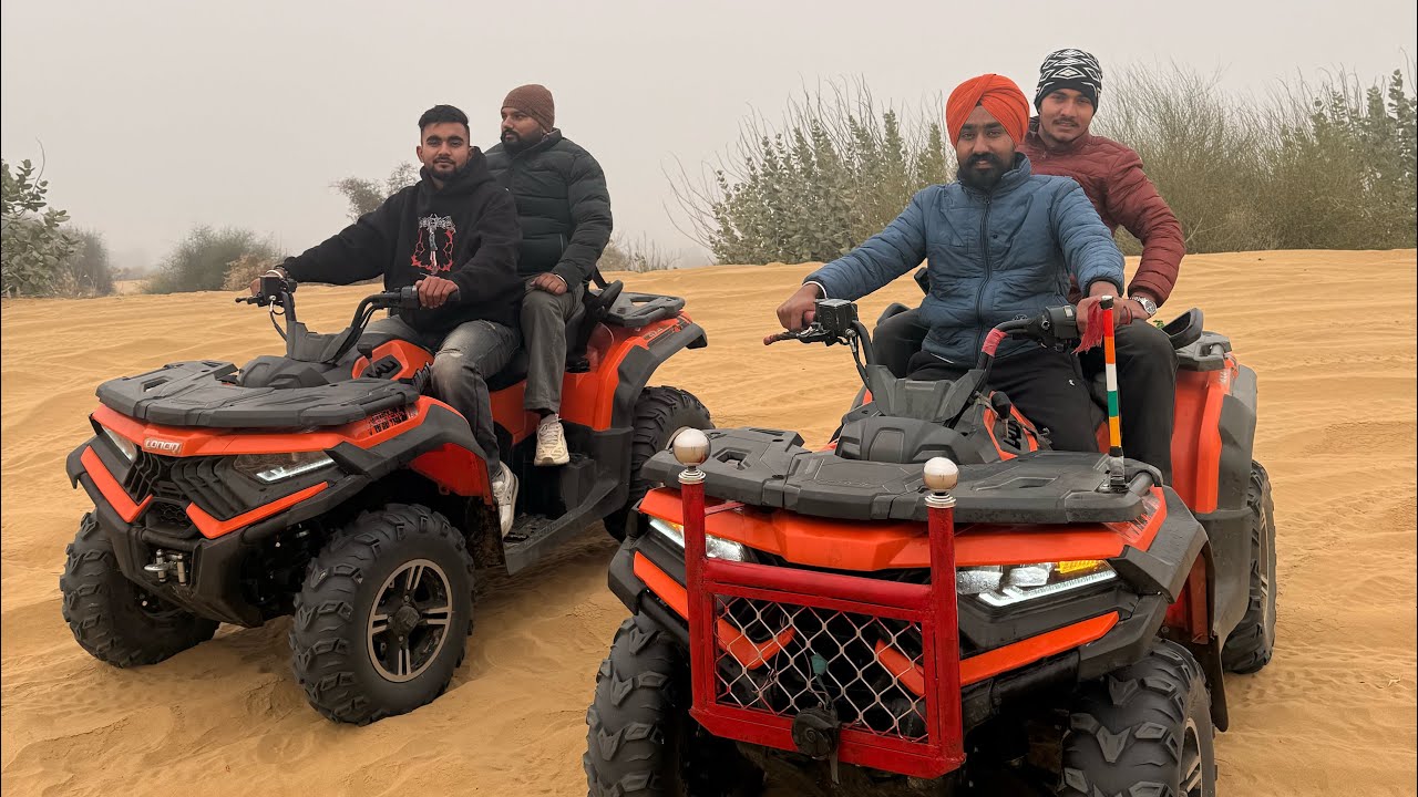 Full enjoy at #jaisalmer . Gaggi dar gya 🐫to🤣🤣 watch full video! Niri loot h jaisalmer ch back k 😳