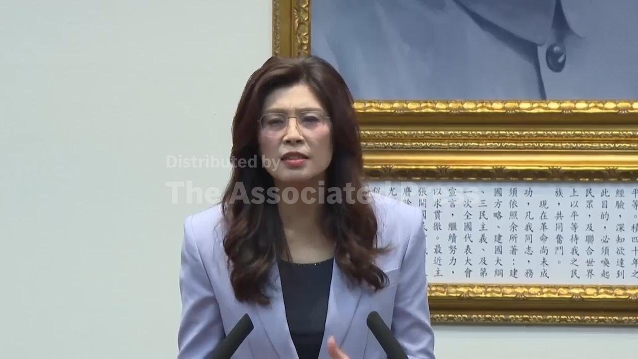 Taiwanese opposition leader heads to China in what she calls &lsquo;journey for peace&rsquo;