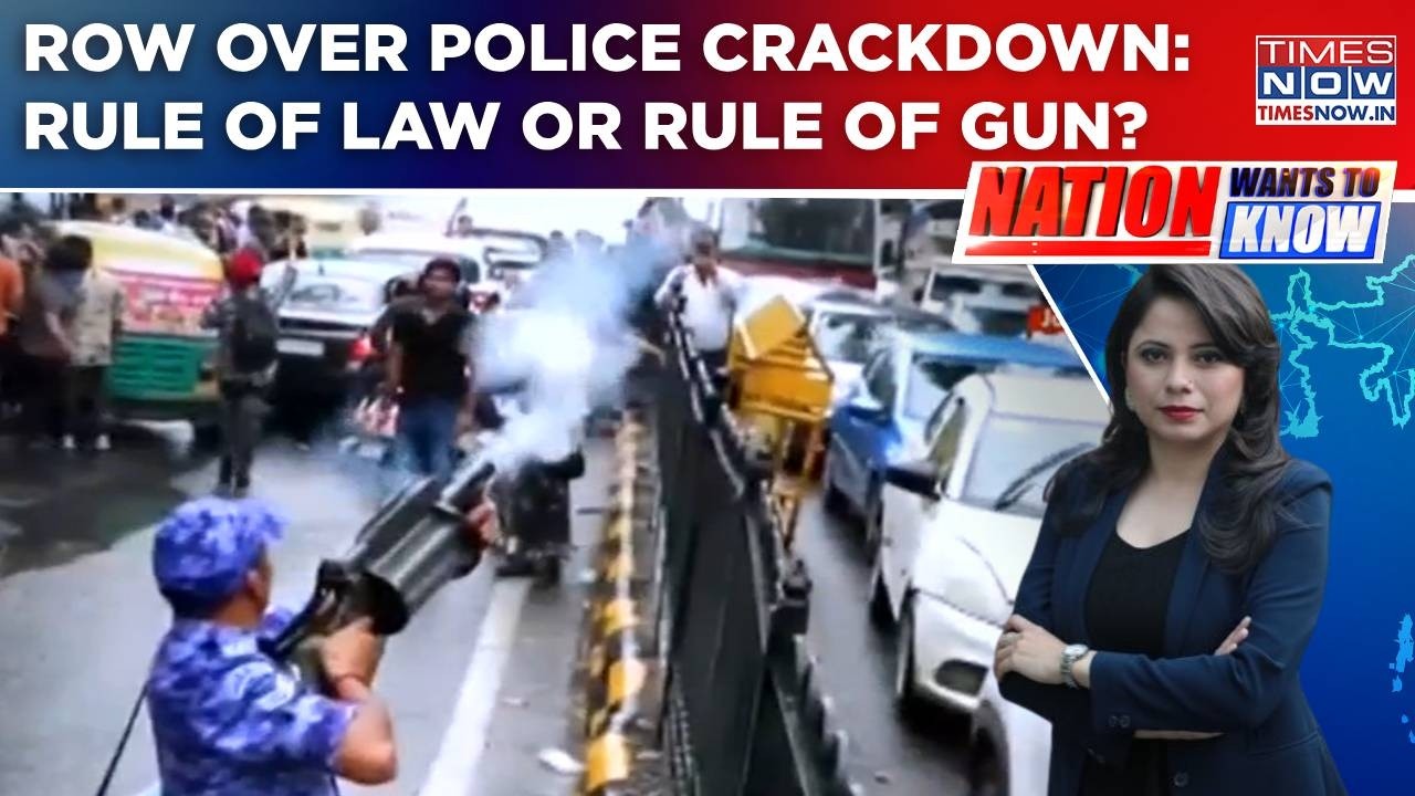 Row Over Police Crackdown; Oppn Slams, NDA Says 'Action On Criminals'; Rule Of Law Or Rule Of Gun?
