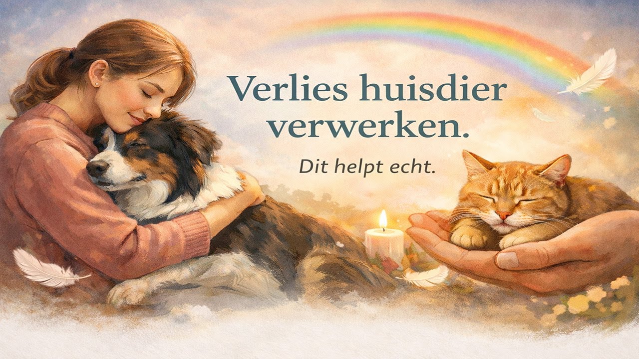 Omgaan met verlies van je hond of kat, praktische hulp en houvast