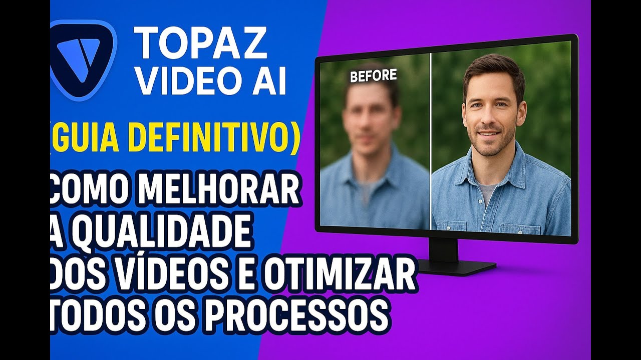 (Topaz Video AI) Como melhorar a qualidade dos videos e otimizar processos