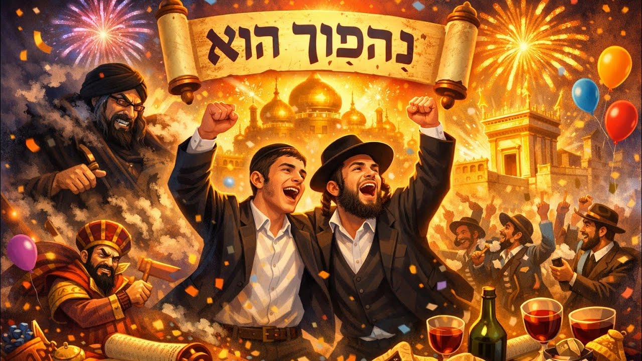 נהפוך הוא - פורים 2026 שמח - חמינאי הקליפה