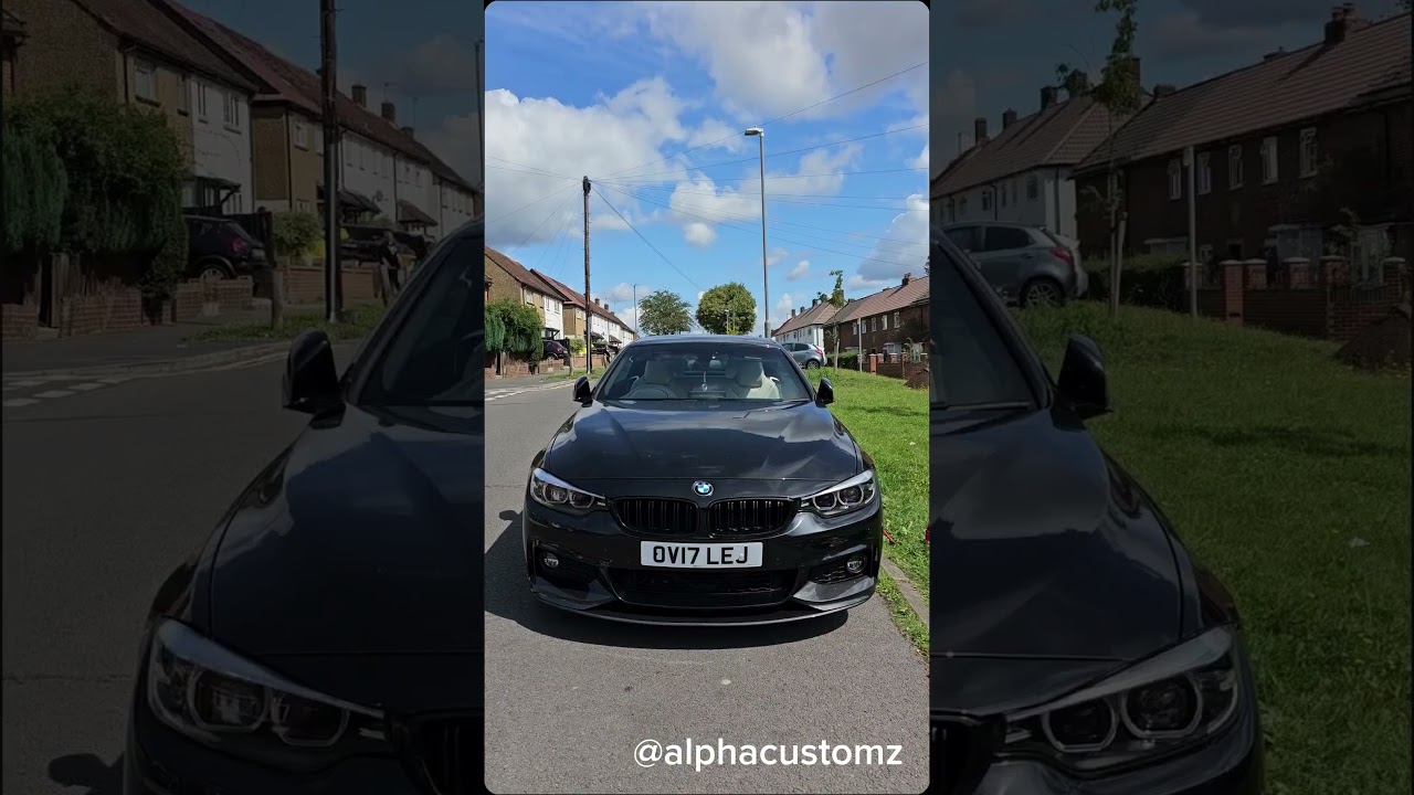 BMW 4 series Splitter install!