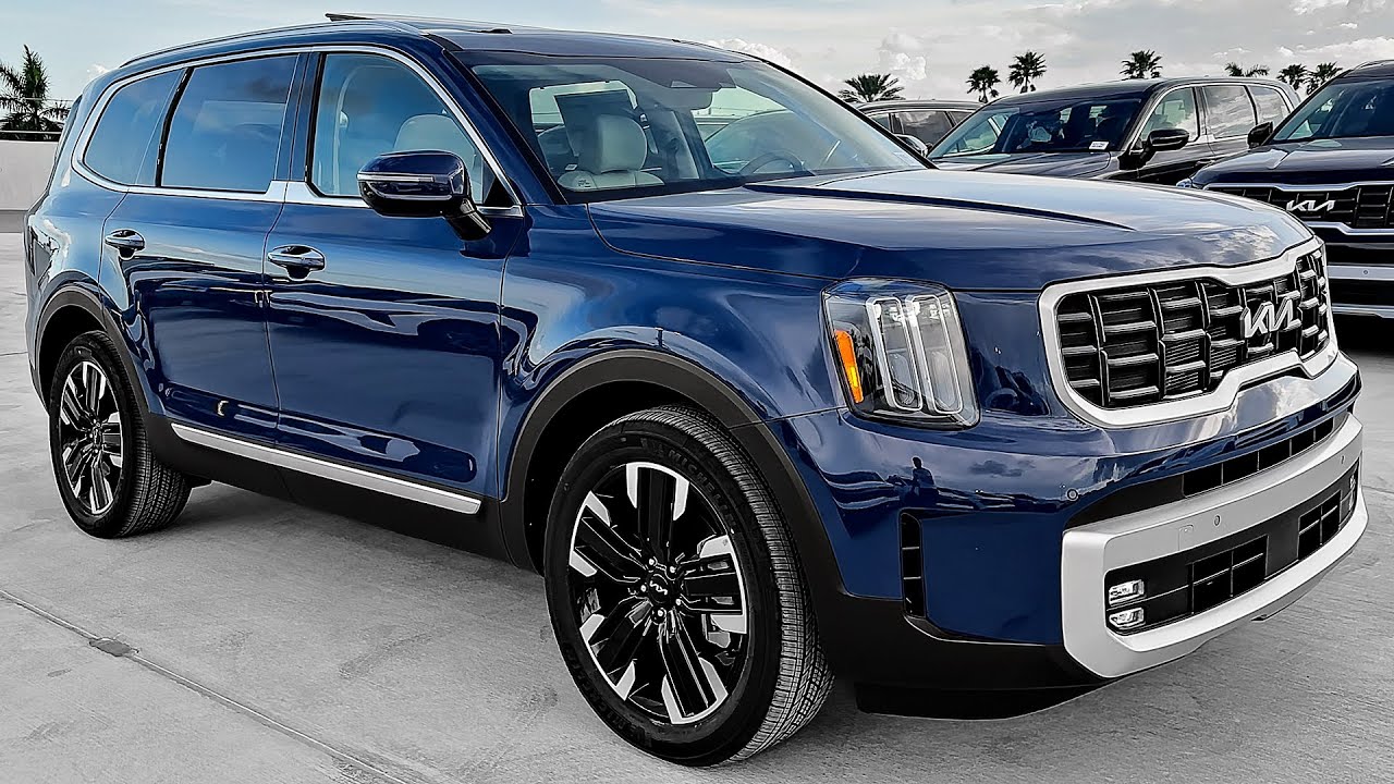 Kia Telluride 2025 года — ультра-роскошный большой семейный внедорожник!