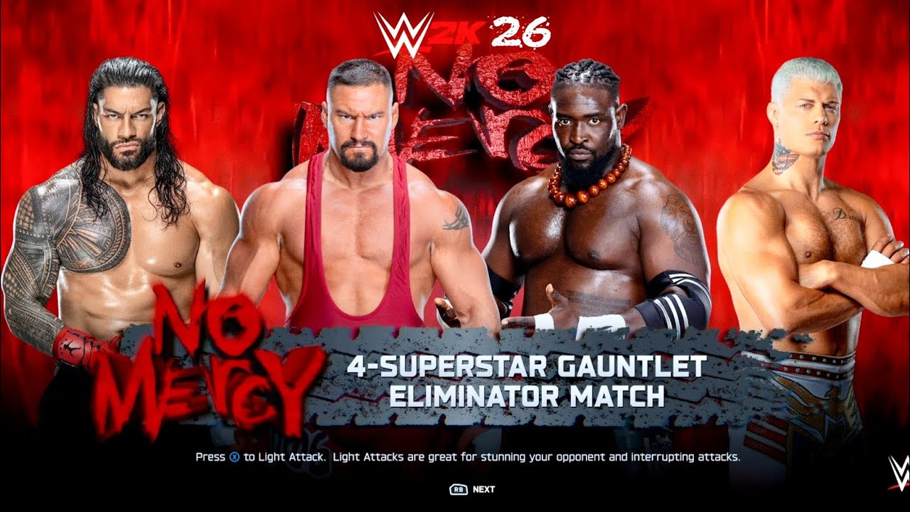 Full Match: Roman Reigns. Cody Rhodes. Bron Breakker. Oba Femi. Gauntlet Eliminator Match Highlights