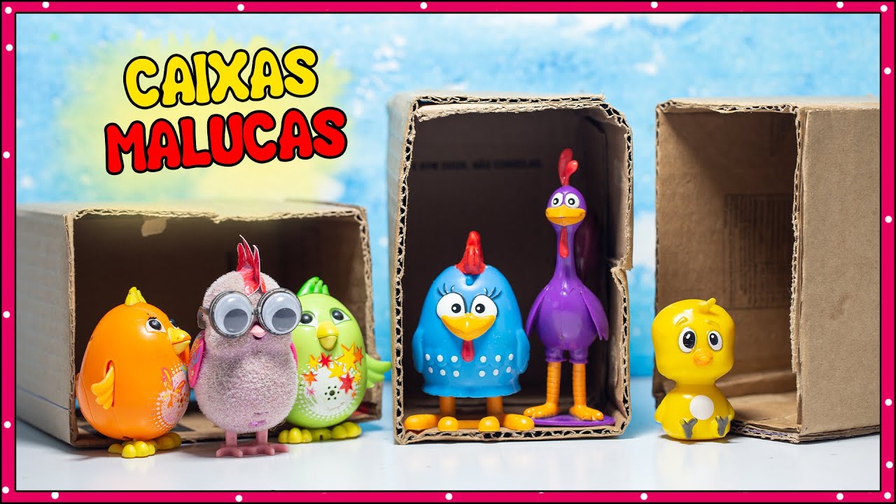 Galinha Pintadinha - Historinha - Caixas Malucas