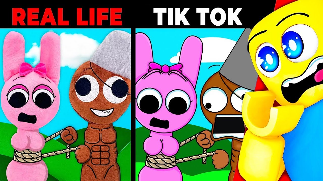 Top 10 FUNNIEST Sprunki TikTok vs Real Life Videos
