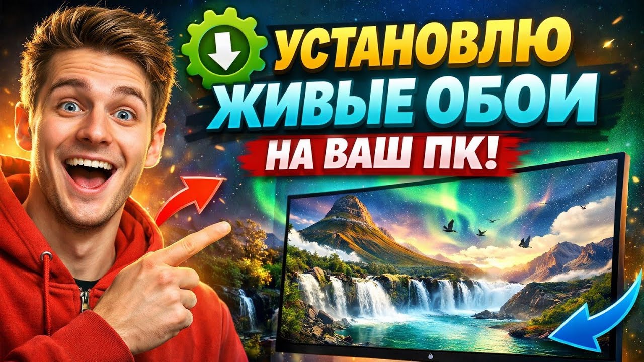 Помогу установить живые обои на твой пк