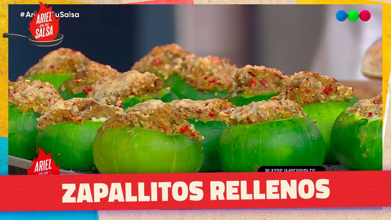 Zapallitos Rellenos - Pojarsky de Pollo - Tortitas Negras | ARIEL EN SU SALSA