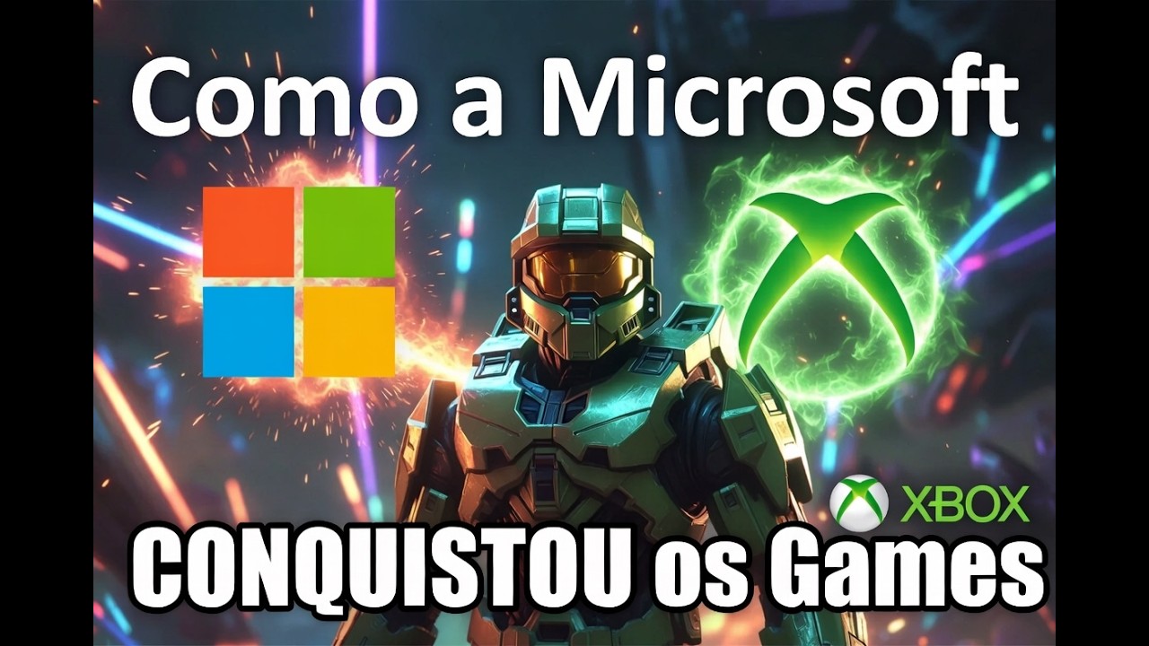 🎬 De Windows ao Xbox  Como a Microsoft iniciou a Indústria dos Games
