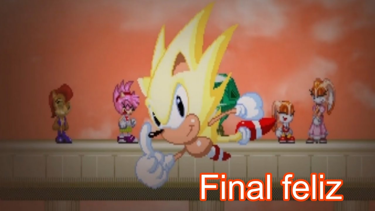 MODO FACIL Con Final Feliz - Sally.EXE: Finished Nightmare Con El Pana Sonic TD #3