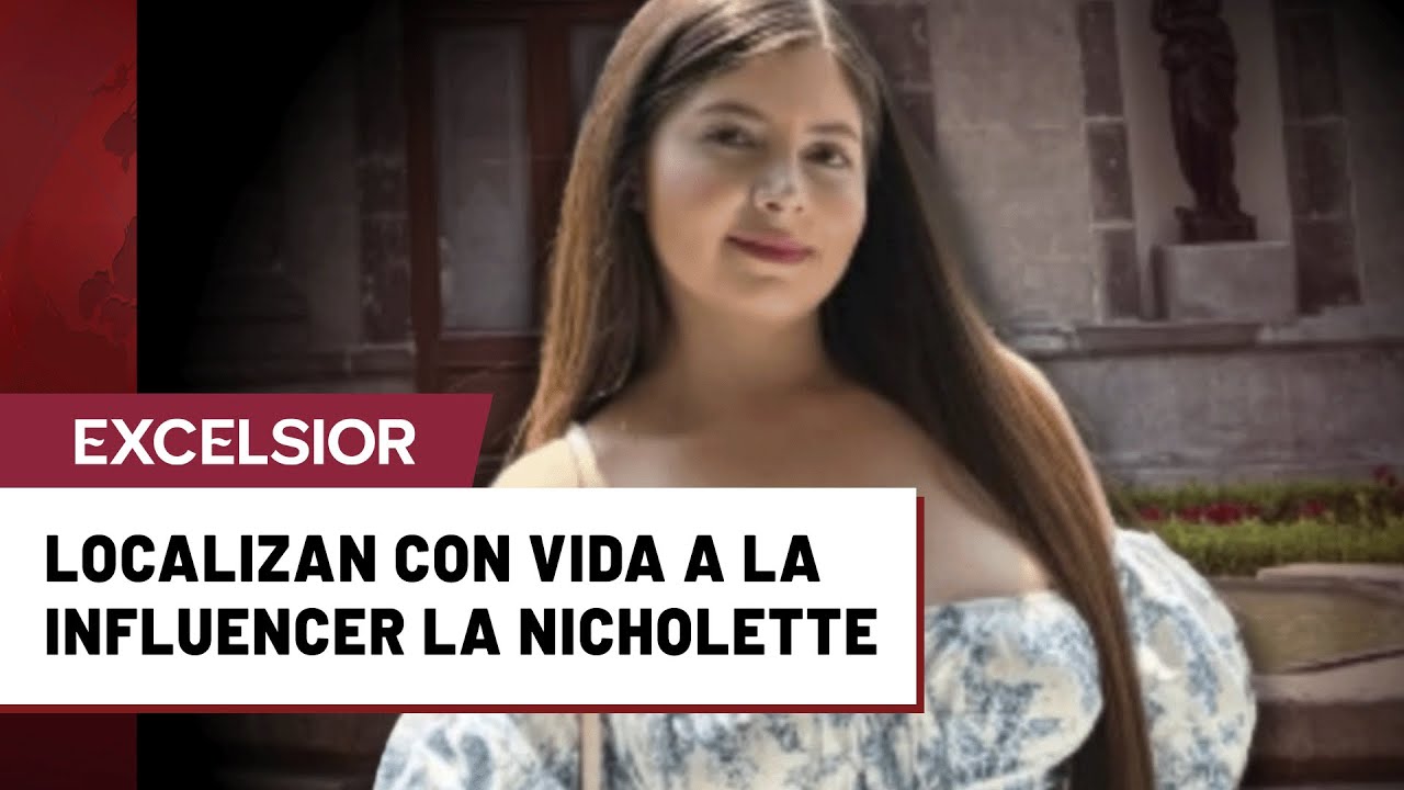 &Uacute;LTIMA HORA: Encuentran con vida a la influencer La Nicholette