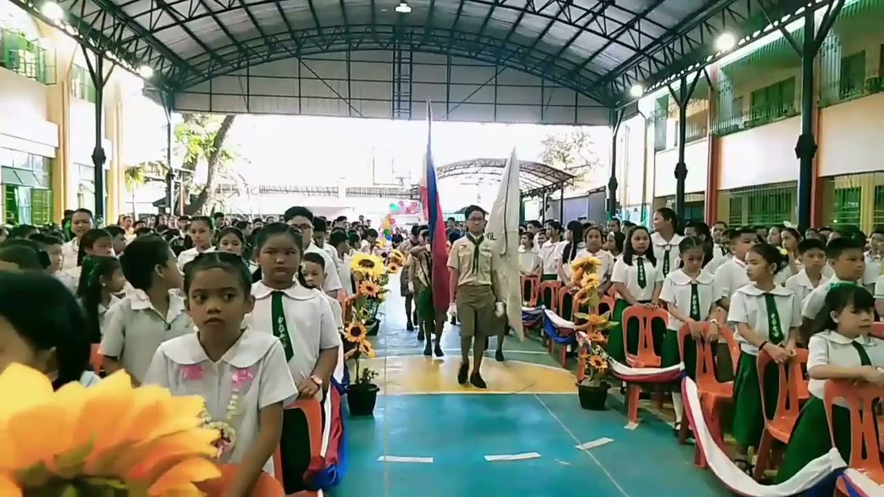 ENTRANCE OF COLORS 2 I FRANCISCO BENITEZ ELEM. SCHOOL I BOY SCOUTS OF THE PHILIPPINES