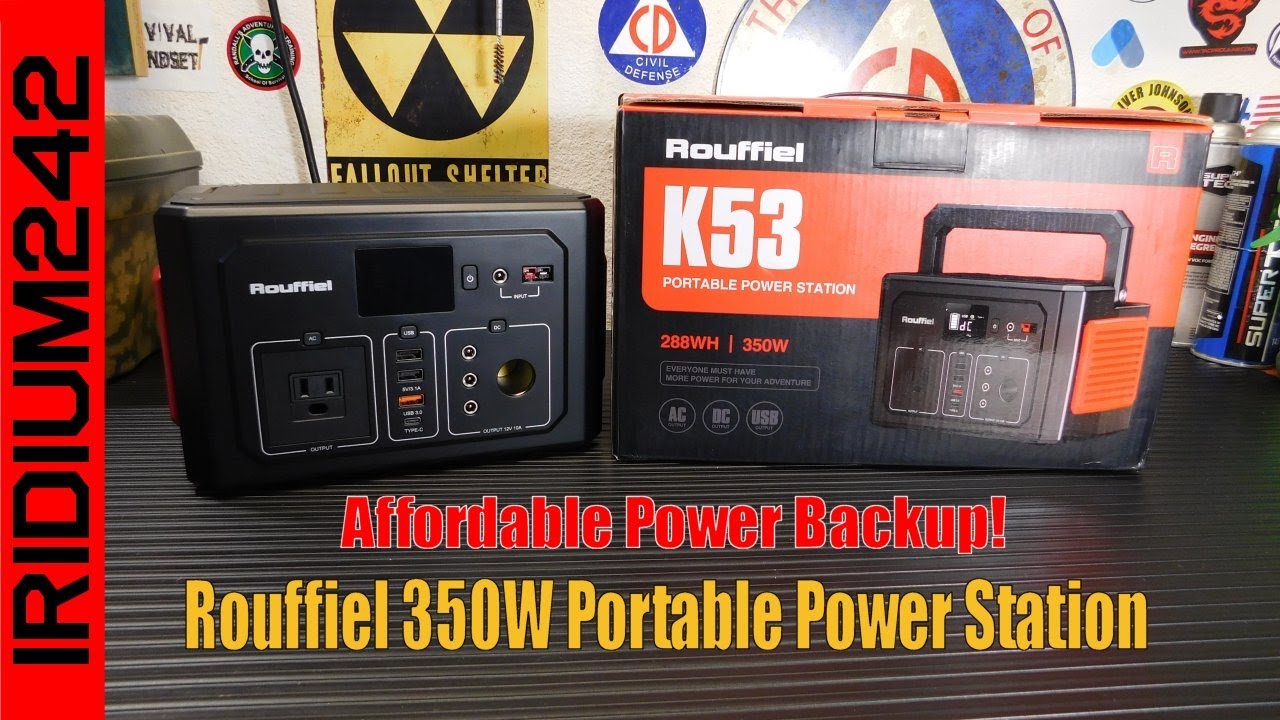 Rouffiel 350W Portable Power Station!