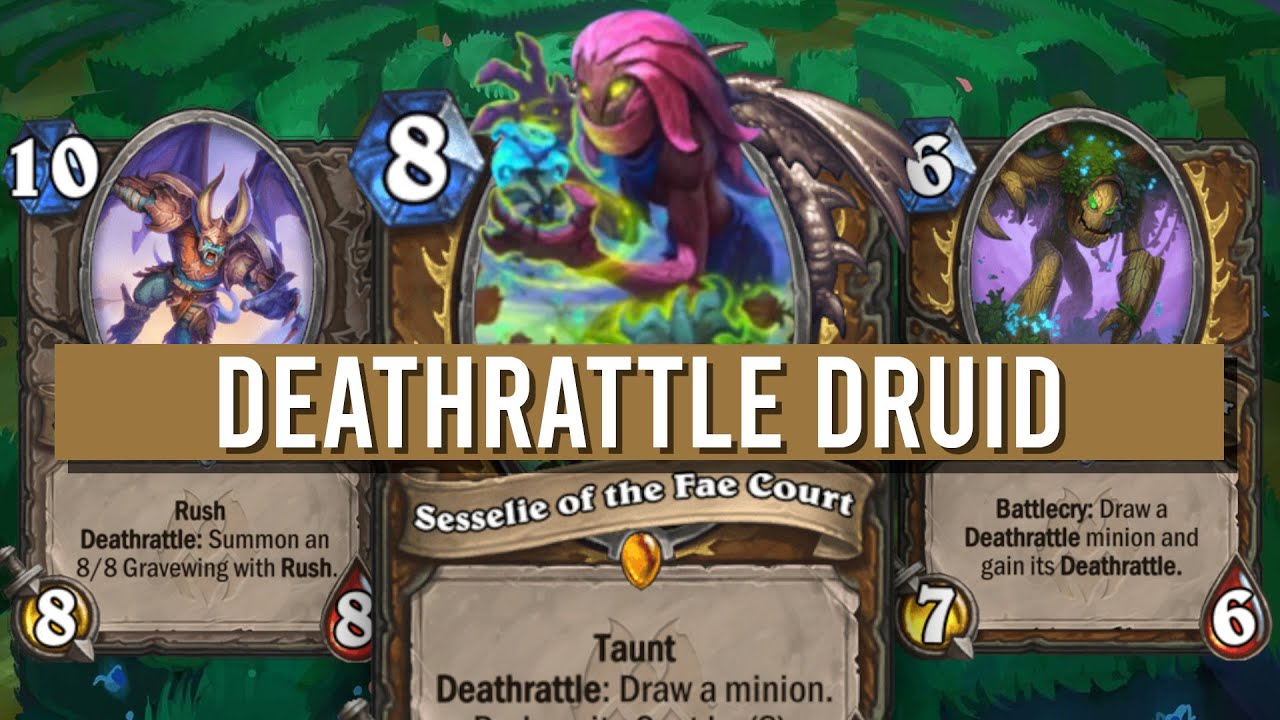 Testing My Deathrattle Druid vs Regis! | Murder at Castle Nathria | Hearthstone