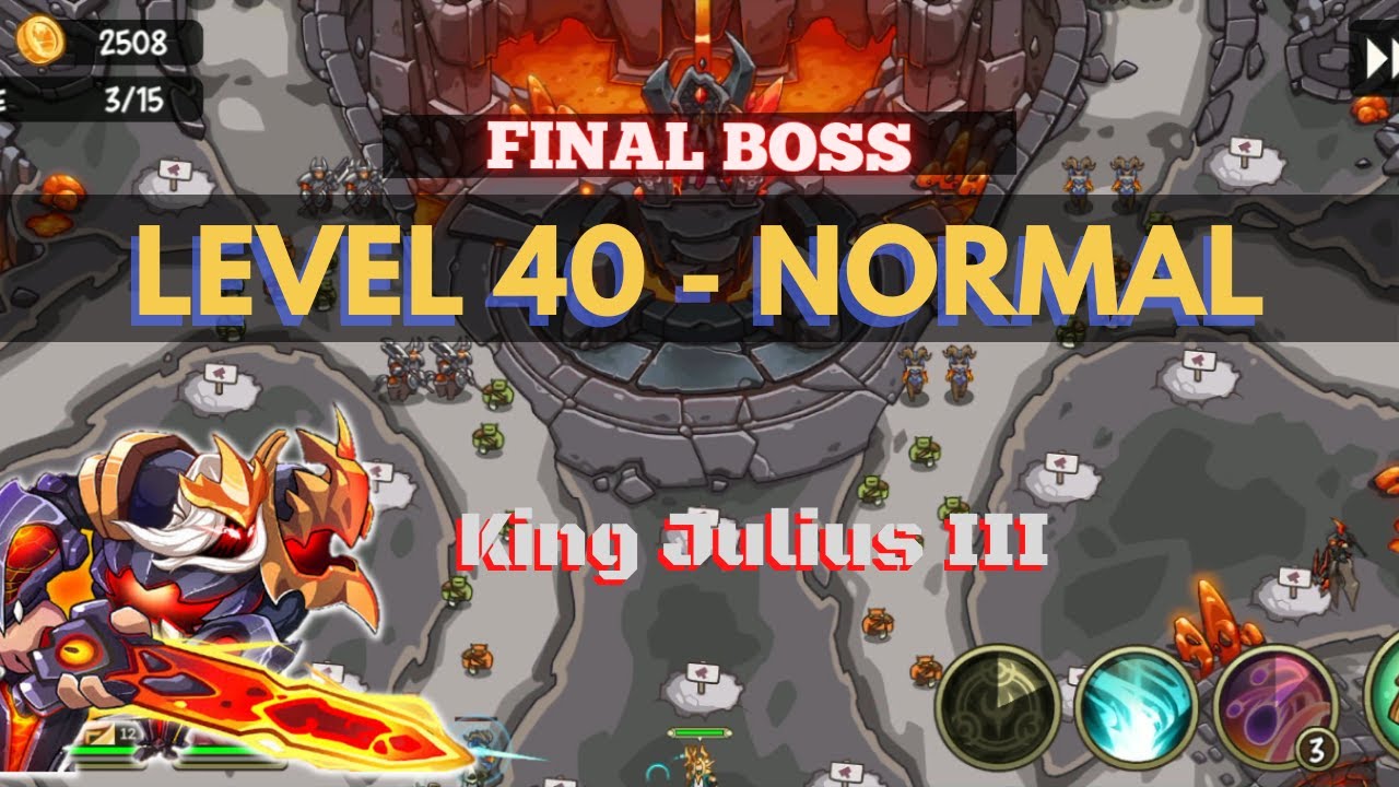Empire Warrior TD: Level 40 - FINAL BATTLE (NORMAL / NEW MAP VERSION)