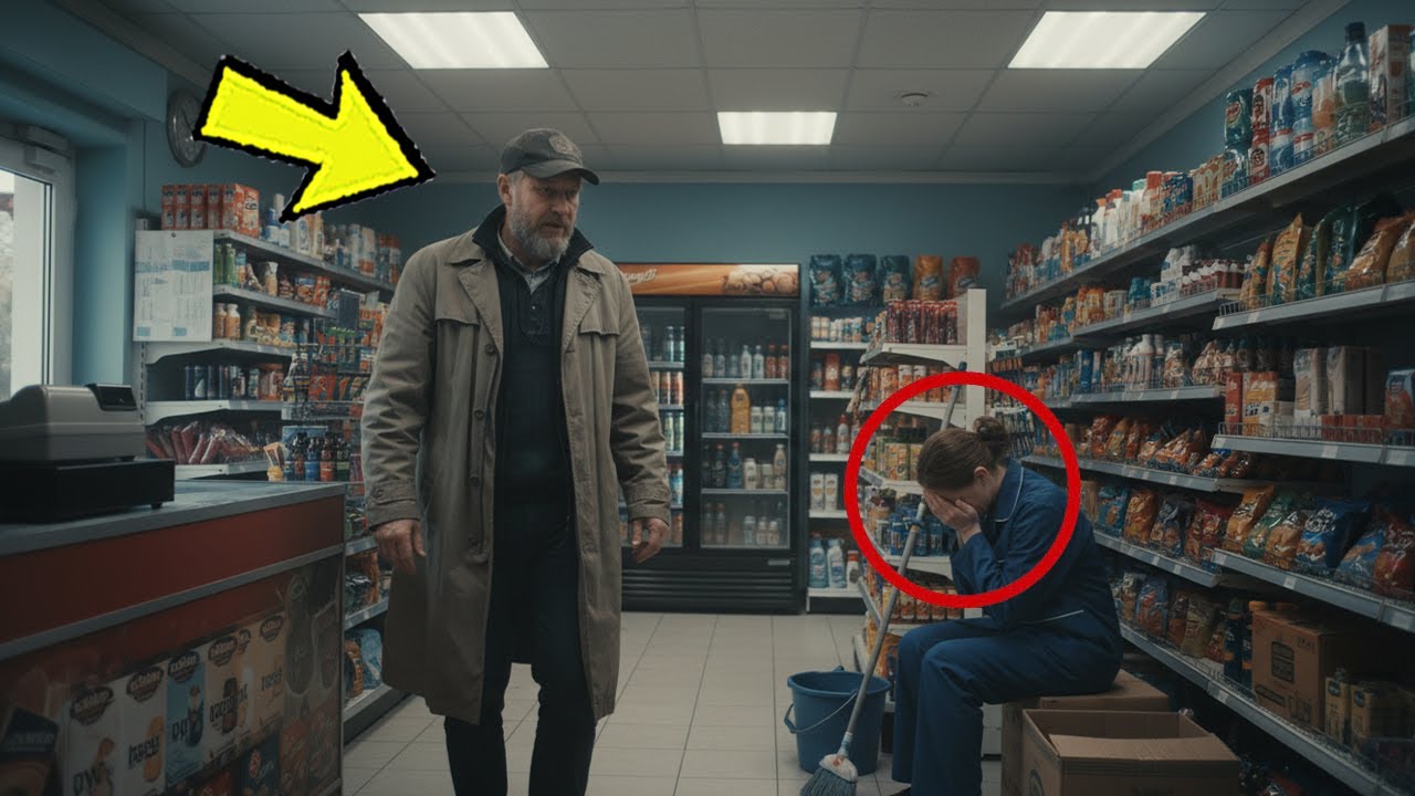Переодетый директор вошёл в магазин — и нашёл плачущую уборщицу