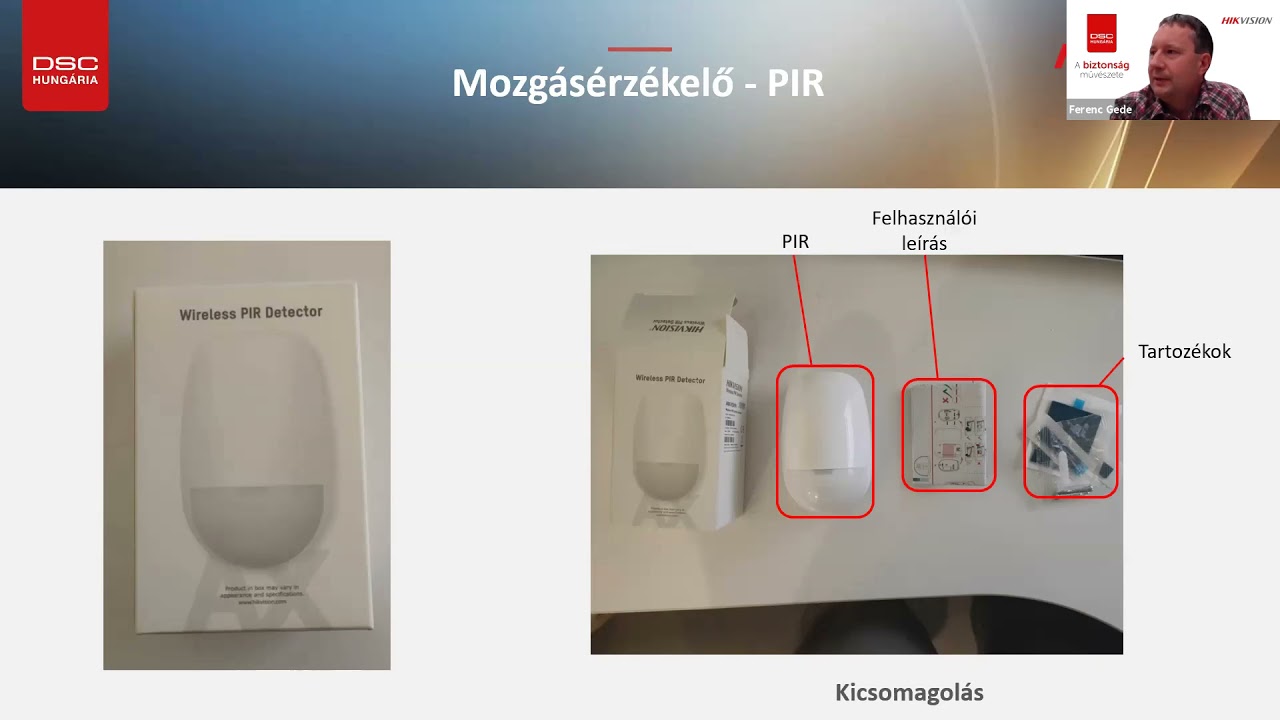 WEBINÁRIUM - A Hikvision AxPro vezeték nélküli riasztóközpont bemutatása