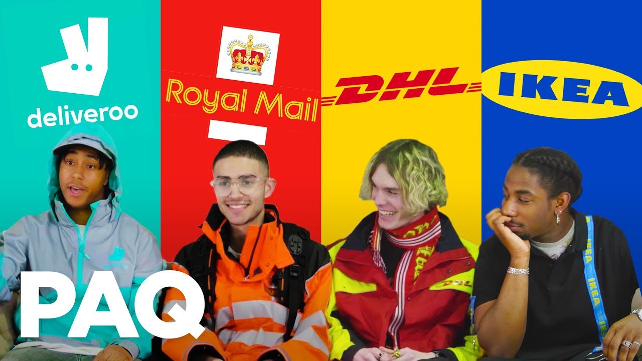 Униформа Hustling от Deliveroo и DHL | PAQ Эпизод №3 | Шоу об уличной моде
