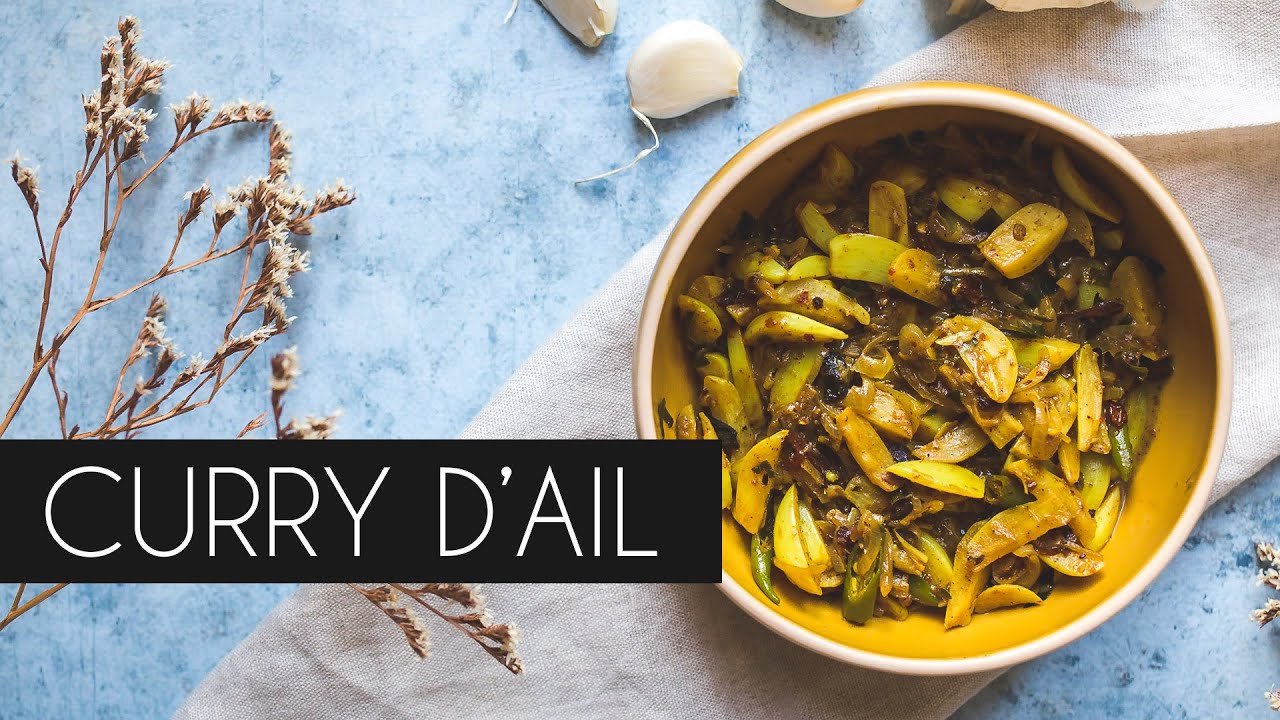 Curry d'ail - Recette Sri Lankaise