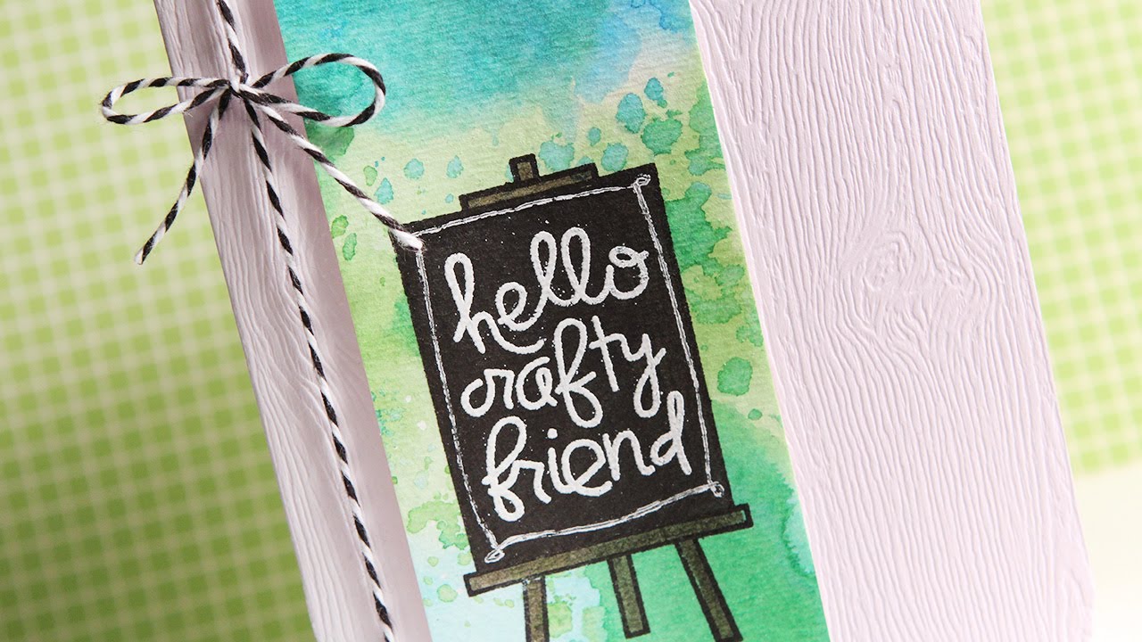 Hello Crafty Friend - Make a Card Monday #207