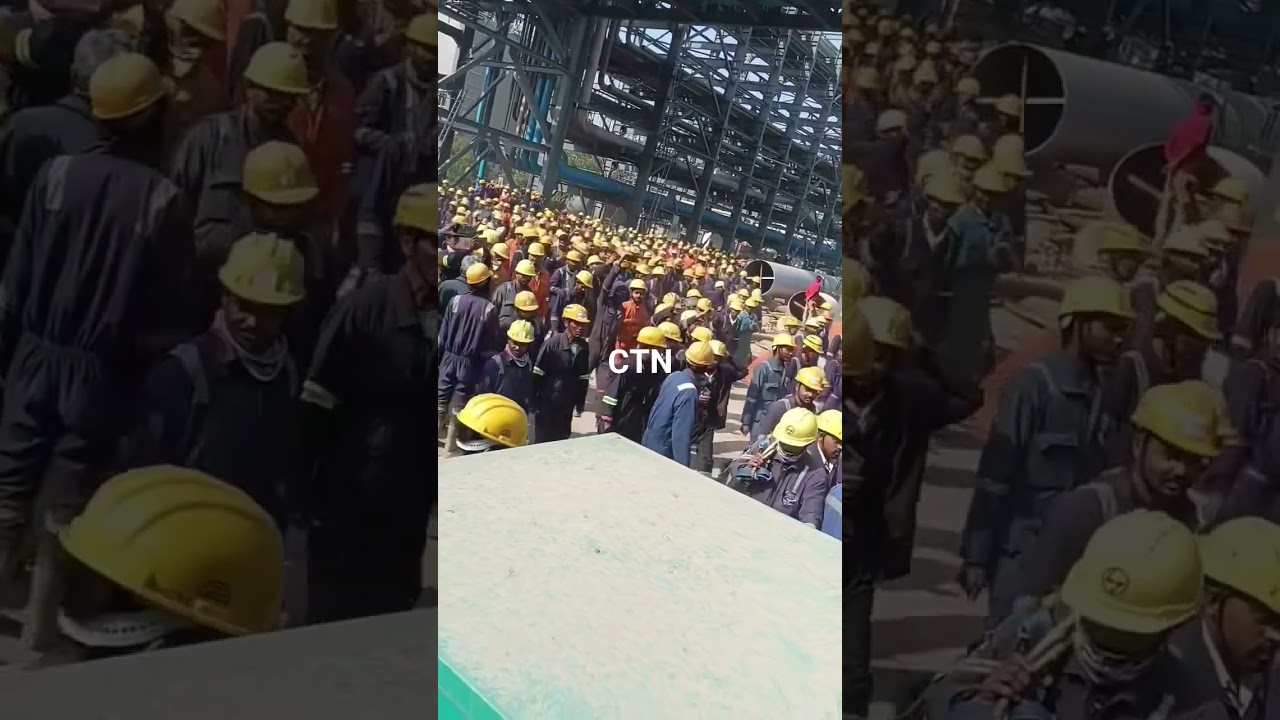 Panipat mein l&t plant mein worker strike#youtube #hindu mantra #no relief #breaking india