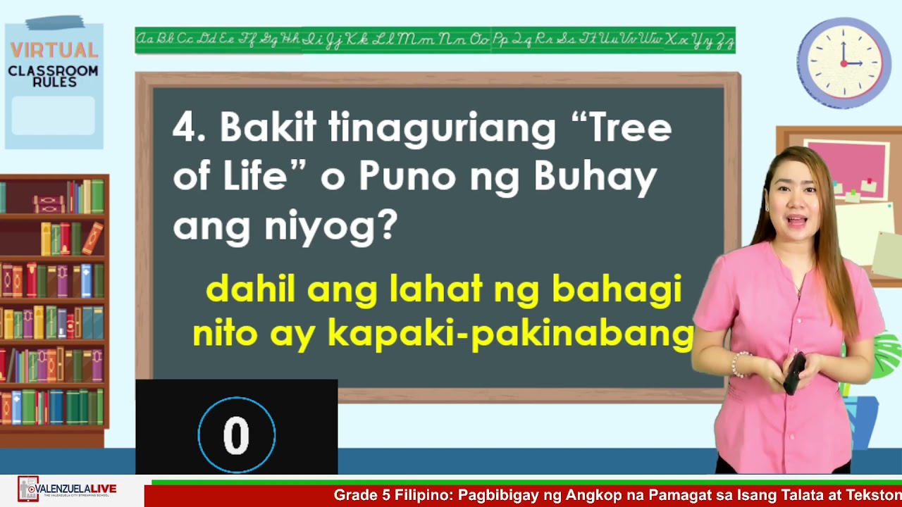 GRADE 5 FILIPINO - PAGBIBIGAY NG ANGKOP NA PAMAGAT SA ISANG TALATA AT TEKSTONG NAPAKINGGAN
