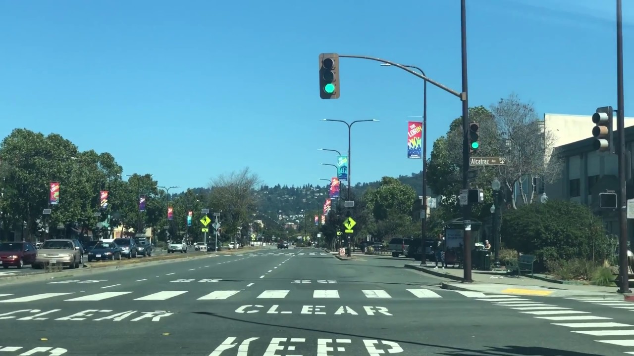 Driving in Berkeley California Part 1