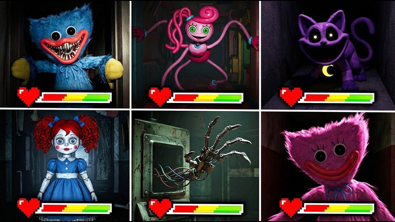 Poppy Playtime 5: Meet The Prototype and All Monsters
