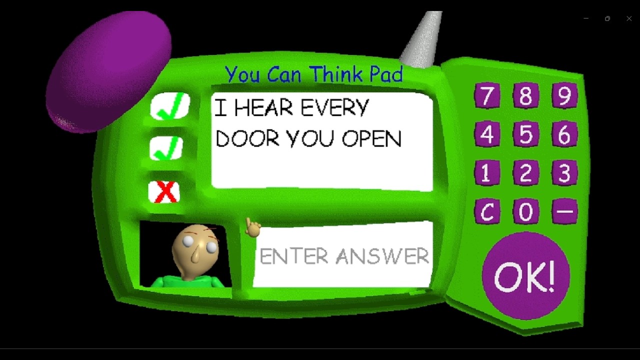 Baldi's Basics - Демо-сборка (мод ужасов)