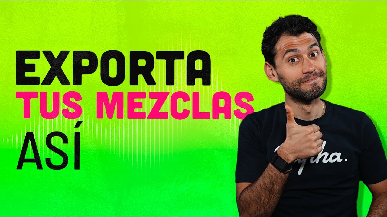 El CHECKLIST definitivo para EXPORTAR tu MEZCLA 😎