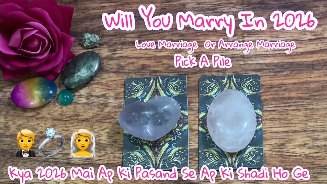 Pick A Pile💍Will You Marry In 2026💍Arrange Or Love Marriage💍Hindi Urdu Timeless Tarot 