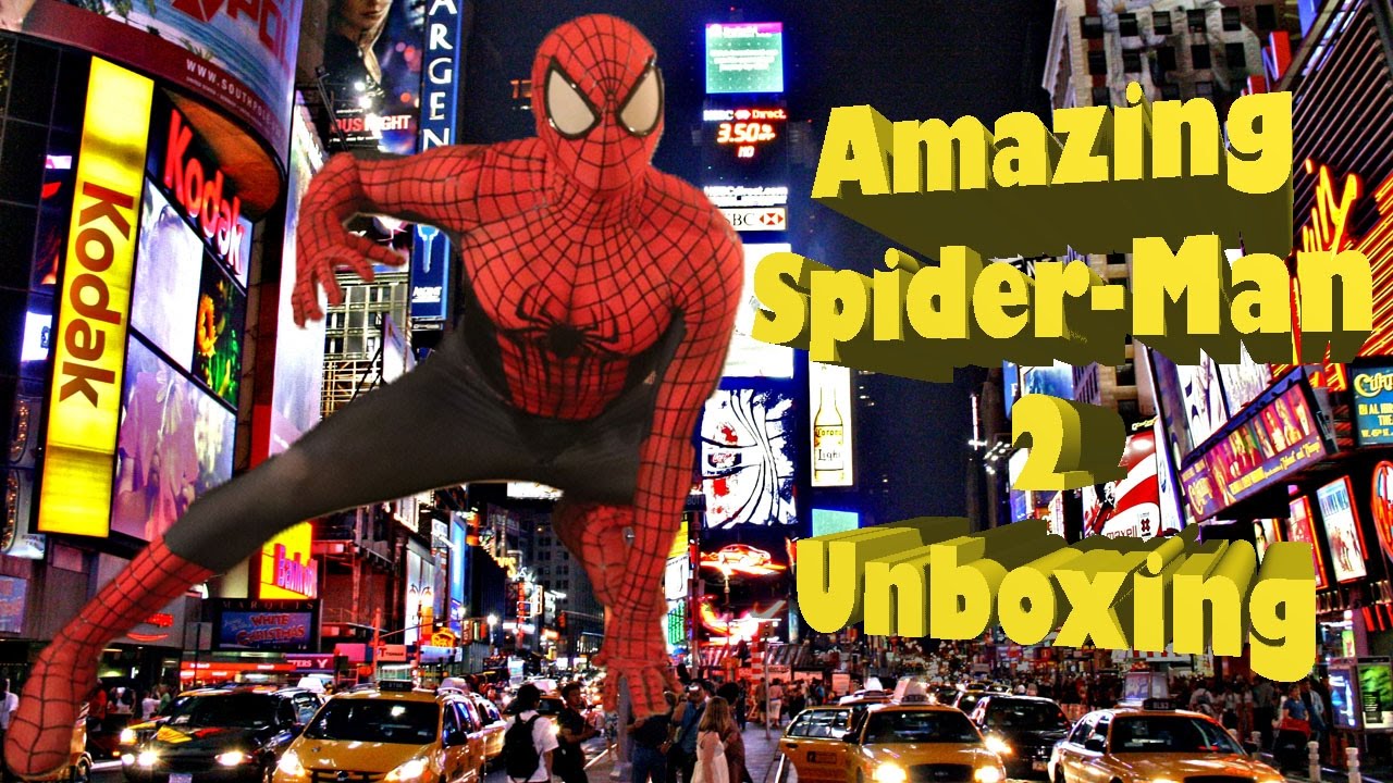 The Amazing Spider-Man 2 RPC Studio Costume Unboxing